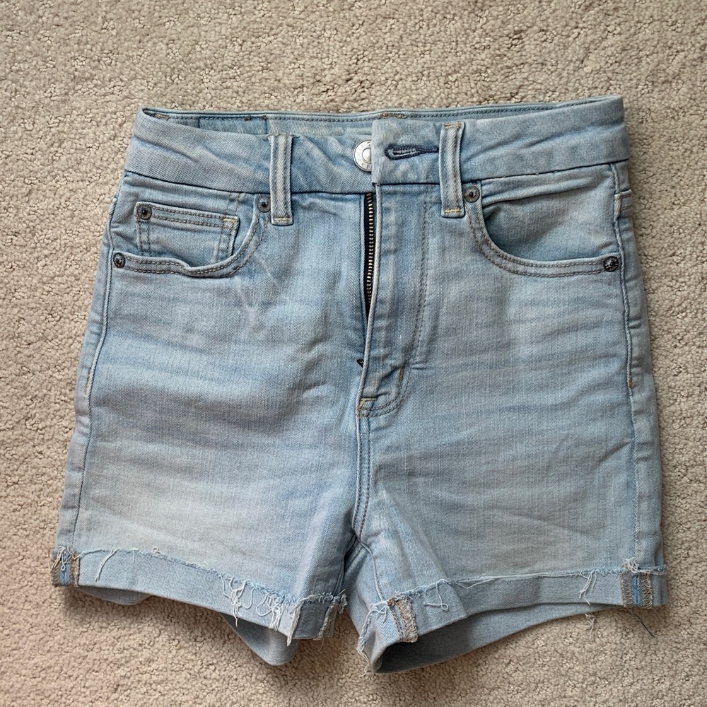 American Eagle Outfitters Light Blue Jean Shorts